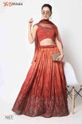 Vol. 10 Bridal Thread Embroidered Lehenga Choli Anant Tex Exports Private Limited