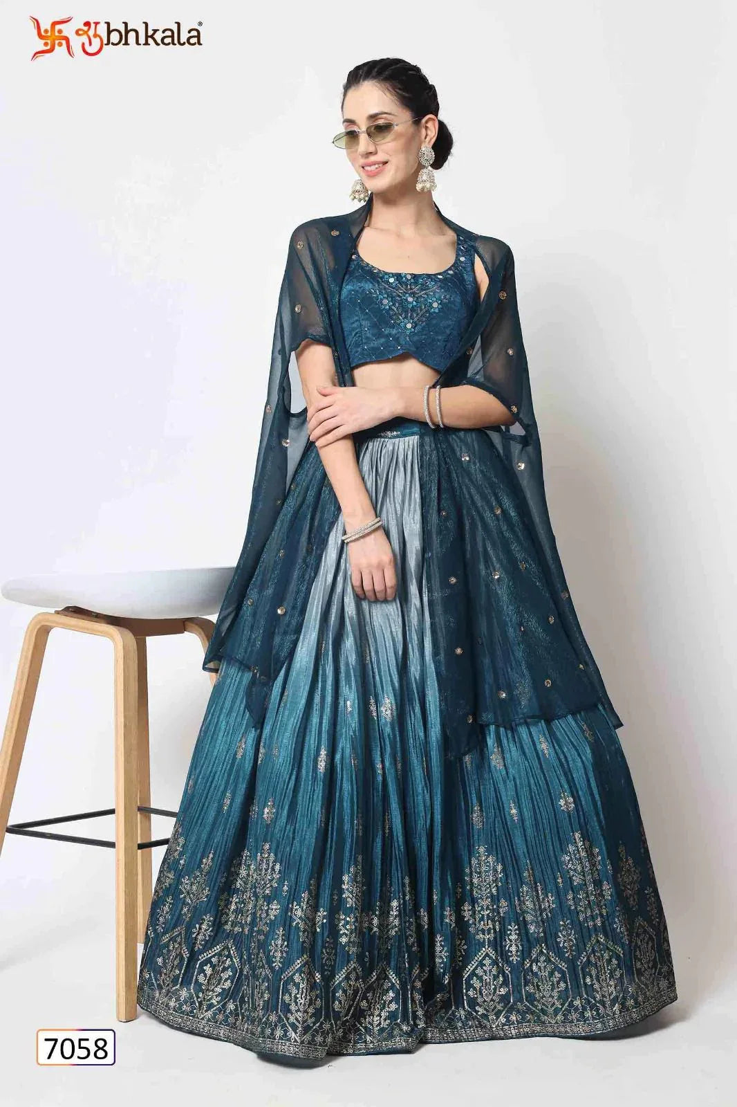 Vol. 10 Bridal Thread Embroidered Lehenga Choli Anant Tex Exports Private Limited