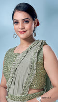 PARTY WEAR READYMADE SAREE D.NO 101918 Anant Tex Exports Private Limited