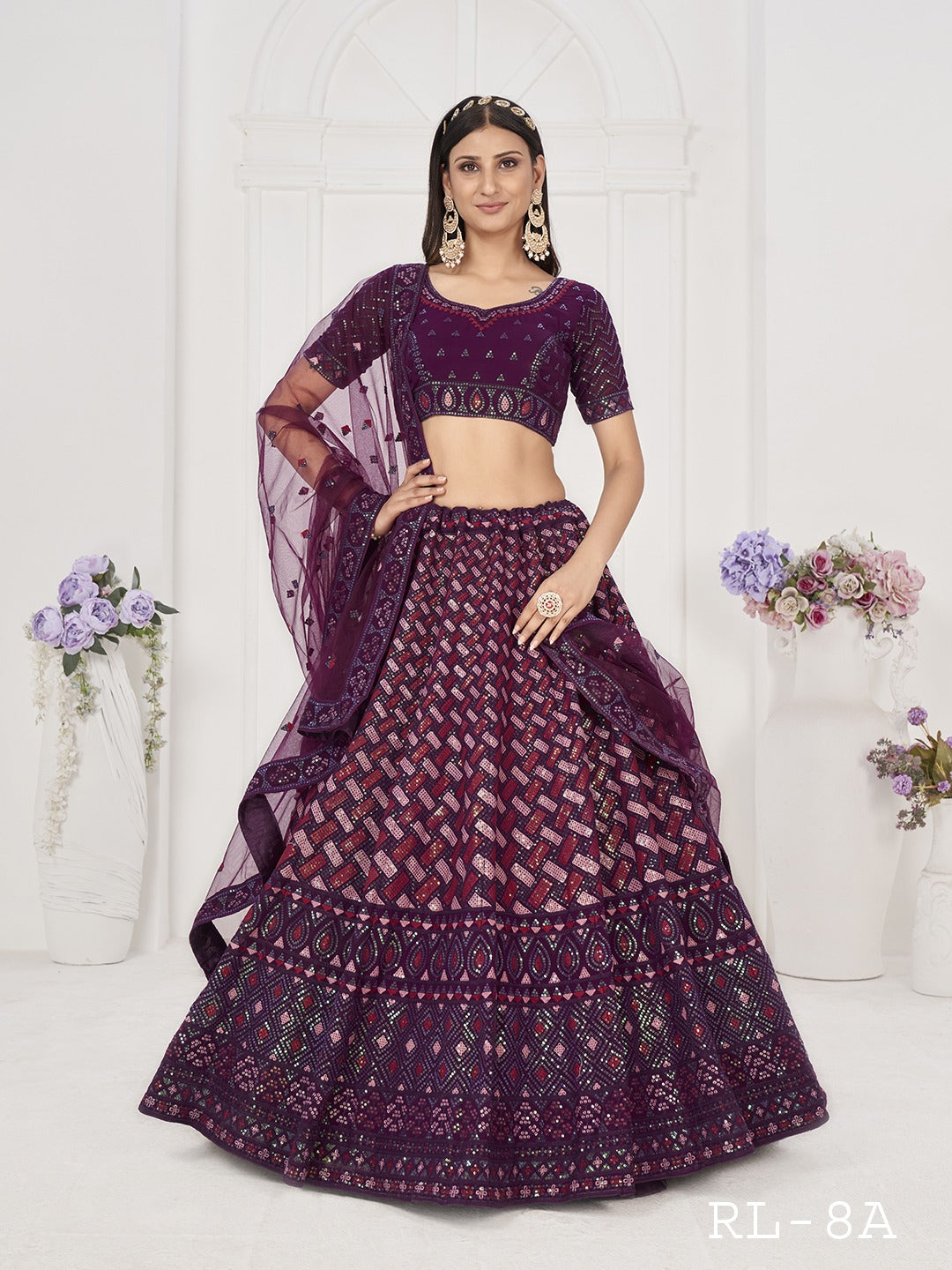 Occational Designer Wear Lehenga D.no-RL-8 Anant Tex Exports Private Limited