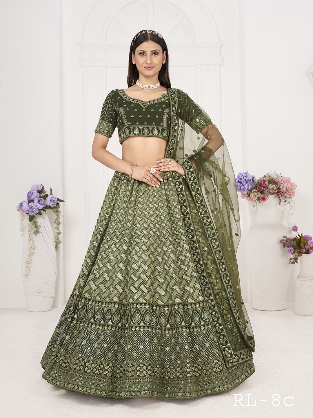 Occational Designer Wear Lehenga D.no-RL-8 Anant Tex Exports Private Limited