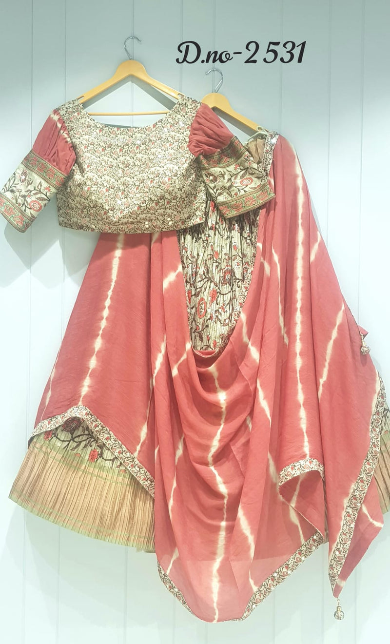 ANMOL VOL-2 KALAMKARI LEHENGA Anant Tex Exports Private Limited