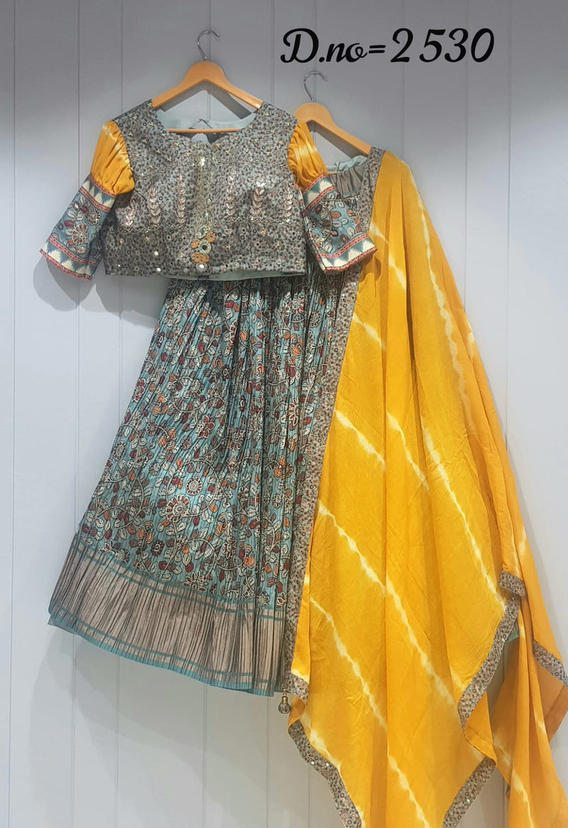 ANMOL VOL-2 KALAMKARI LEHENGA Anant Tex Exports Private Limited