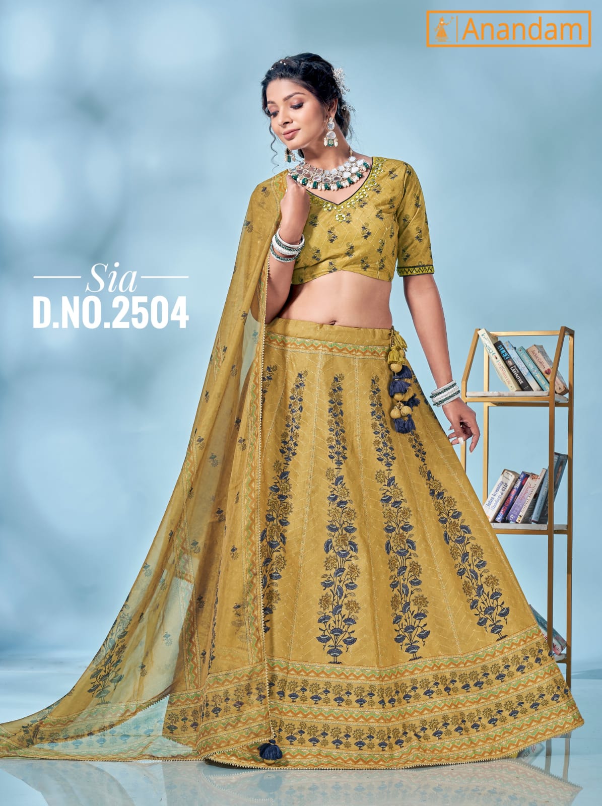 SIA DESIGNER LEHENGA SERIES-2504 TO 2508 Anant Tex Exports Private Limited