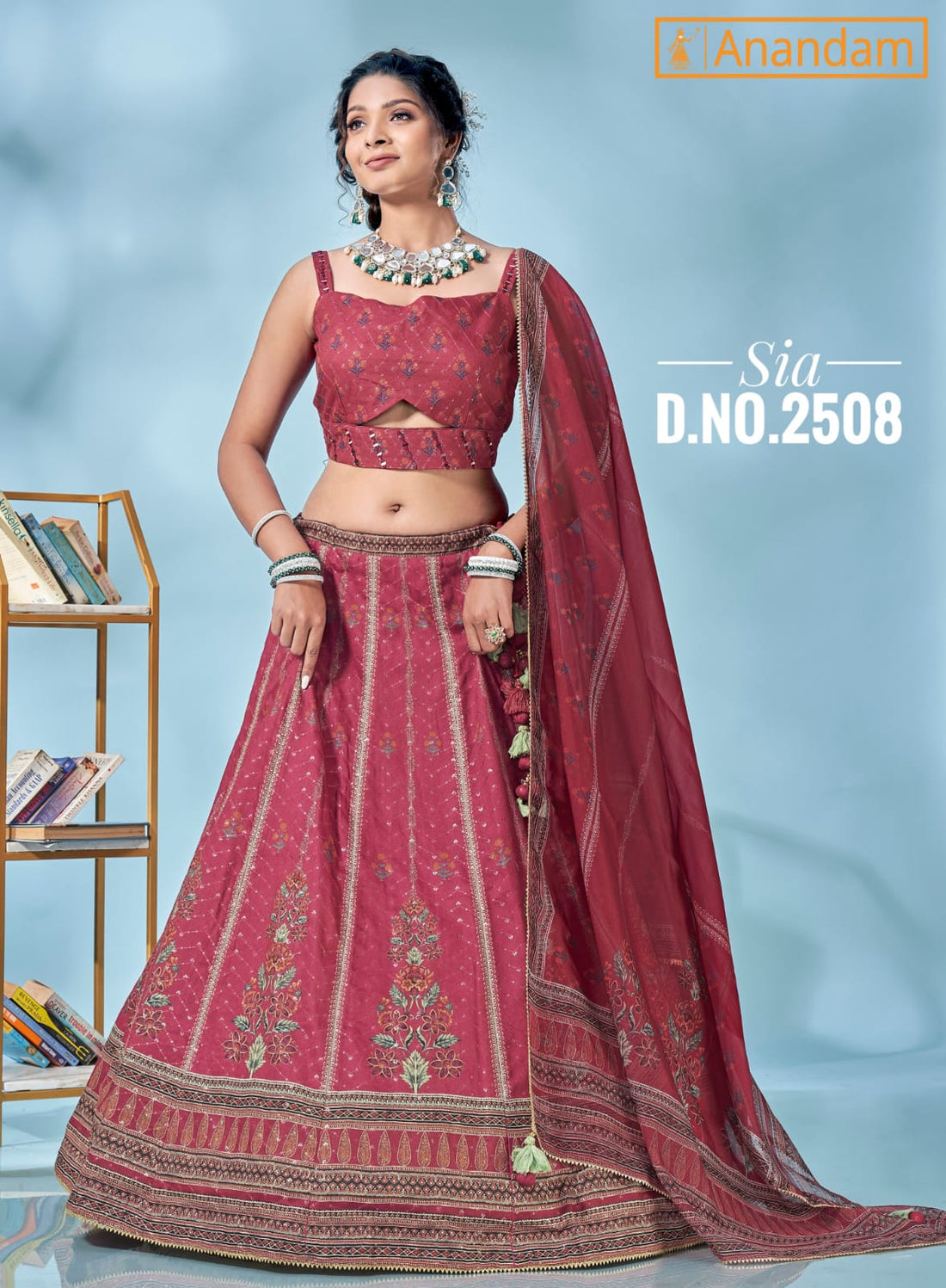 SIA DESIGNER LEHENGA SERIES-2504 TO 2508 Anant Tex Exports Private Limited