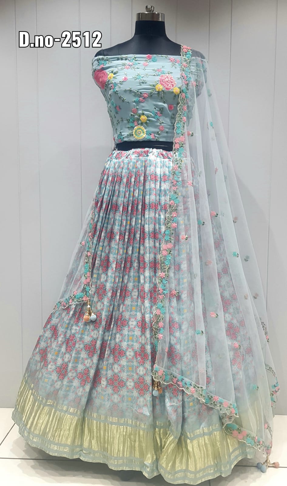 Designer Gaji Silk Lehenga Choli Anant Tex Exports Private Limited