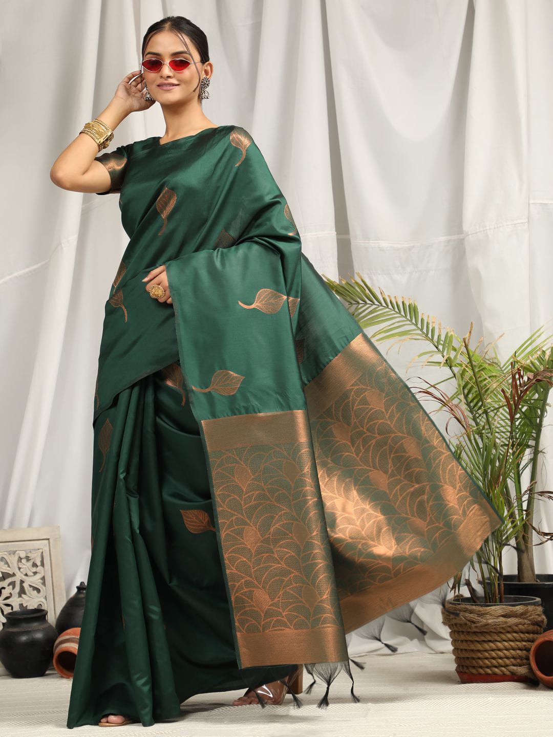 Party Wear Soft Silk Saree Anant Tex Exports Private Limited