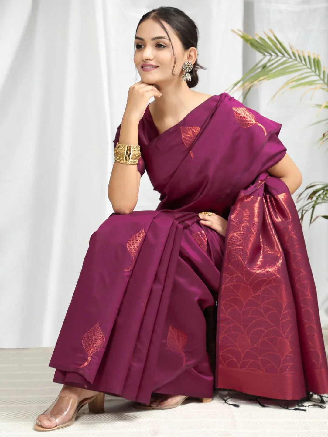 Party Wear Soft Silk Saree Anant Tex Exports Private Limited