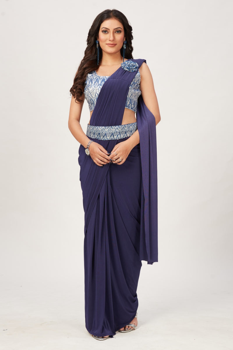 PARTY WEAR READYMADE SAREE D.NO 10AT64 Anant Tex Exports Private Limited