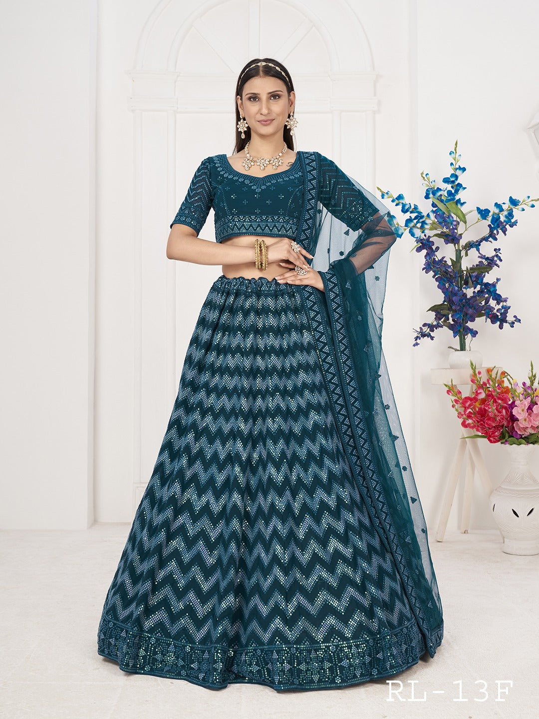 DESIGNER OCCASION WEAR LEHENGA D.NO RL-13 Anant Tex Exports Private Limited