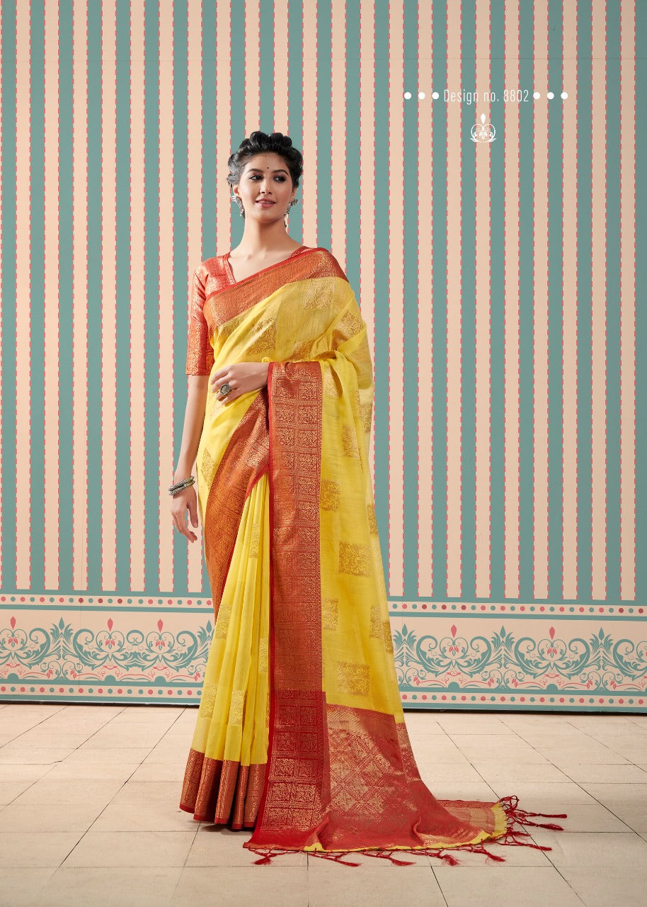 Party Wear Aaravi Silk Saree Anant Tex Exports Private Limited