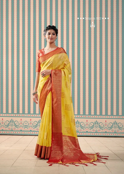 Party Wear Aaravi Silk Saree Anant Tex Exports Private Limited