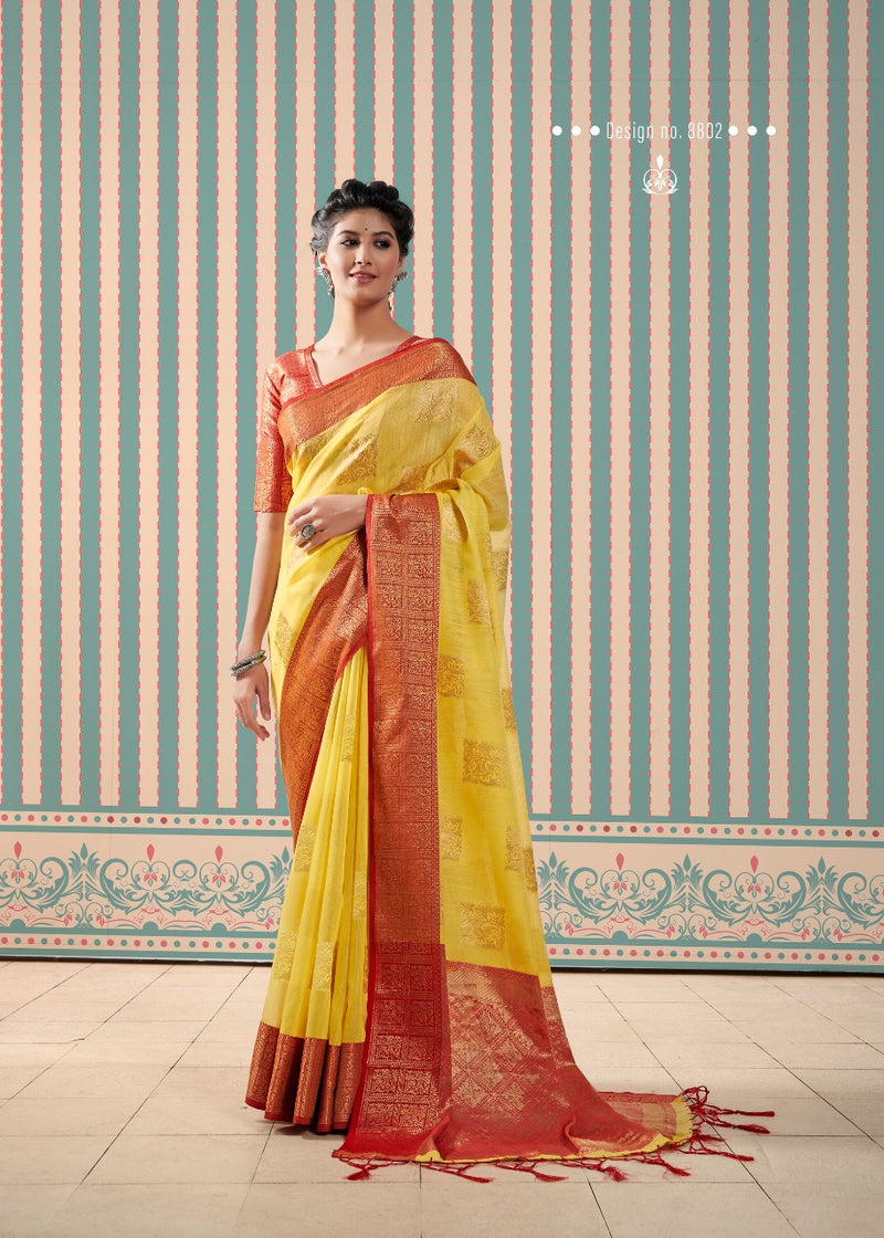 Party Wear Aaravi Silk Saree Anant Tex Exports Private Limited