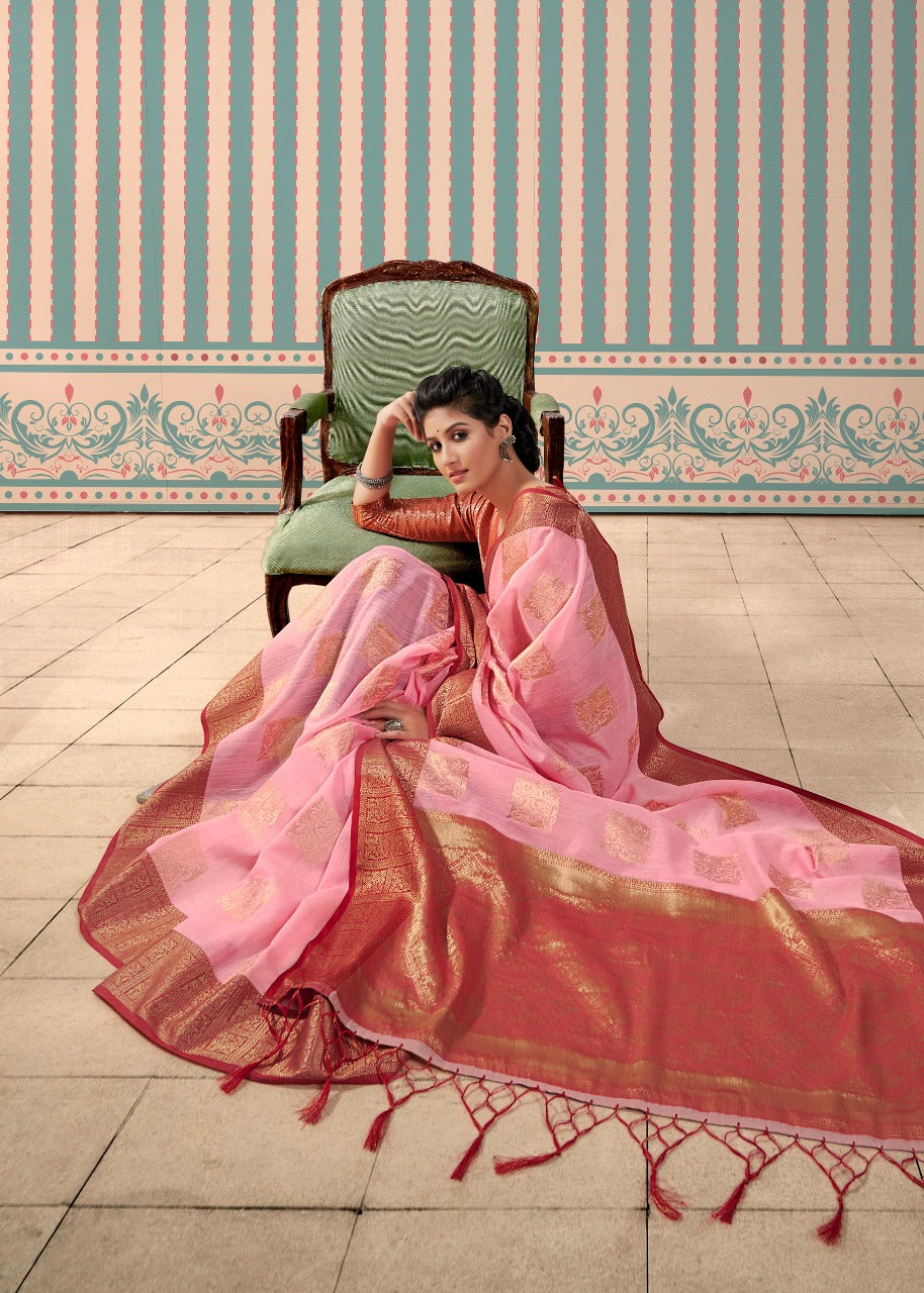 Party Wear Aaravi Silk Saree Anant Tex Exports Private Limited