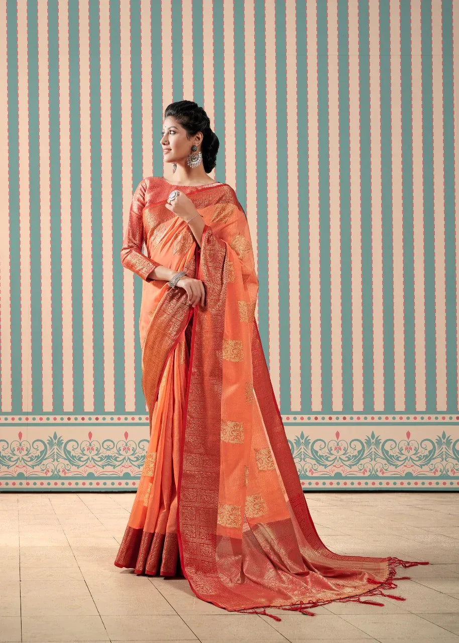 Party Wear Aaravi Silk Saree Anant Tex Exports Private Limited