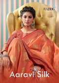Party Wear Aaravi Silk Saree Anant Tex Exports Private Limited