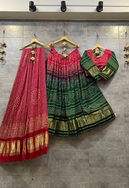 Fancy Designer Pure Gaji Silk Chaniya Choli Anant Tex Exports Private Limited