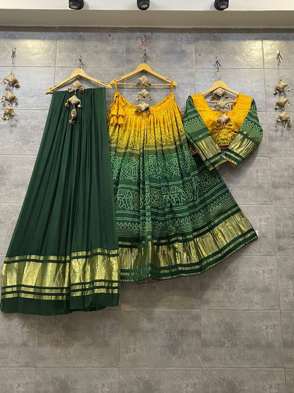 Fancy Designer Pure Gaji Silk Chaniya Choli Anant Tex Exports Private Limited