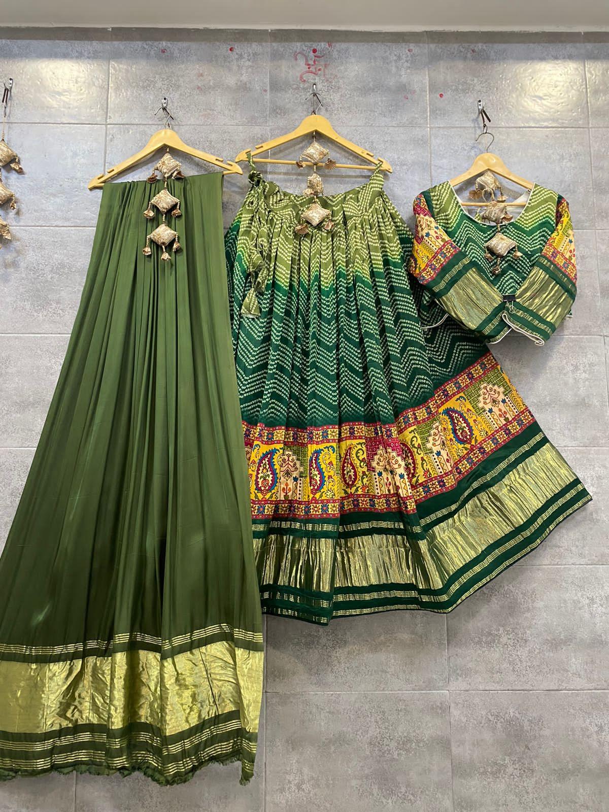 Fancy Designer Pure Gaji Silk Chaniya Choli Anant Tex Exports Private Limited