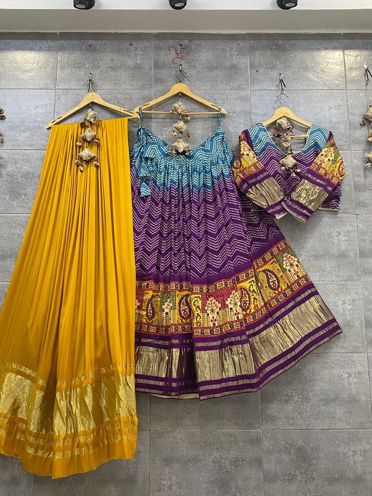 Fancy Designer Pure Gaji Silk Chaniya Choli Anant Tex Exports Private Limited