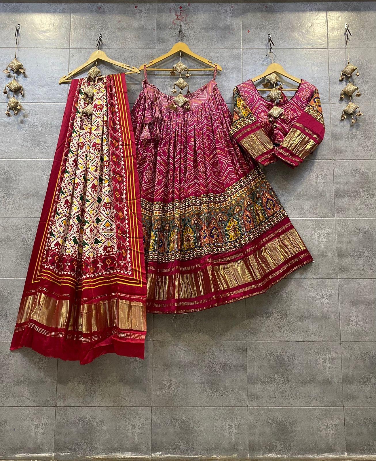 Fancy Designer Pure Gaji Silk Chaniya Choli Anant Tex Exports Private Limited