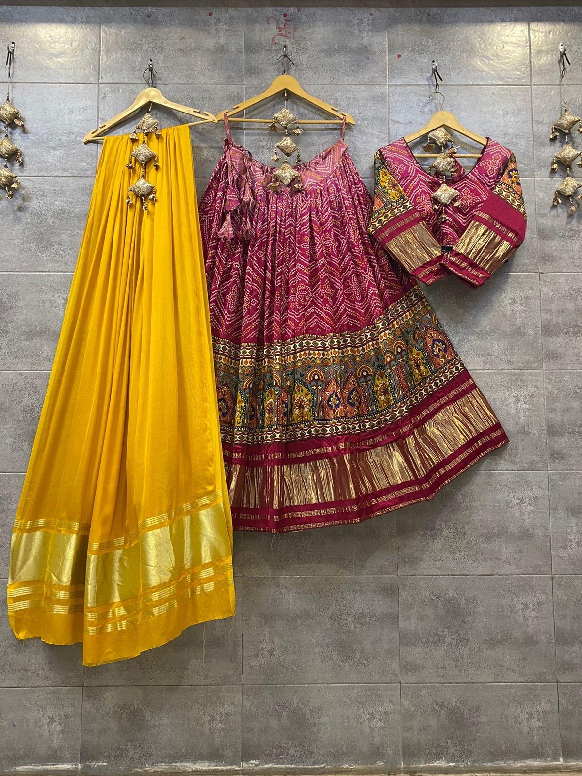 Fancy Designer Pure Gaji Silk Chaniya Choli Anant Tex Exports Private Limited