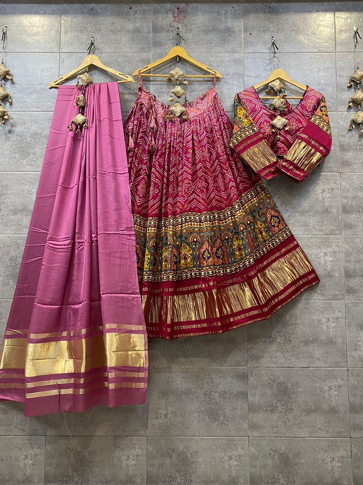 Fancy Designer Pure Gaji Silk Chaniya Choli Anant Tex Exports Private Limited