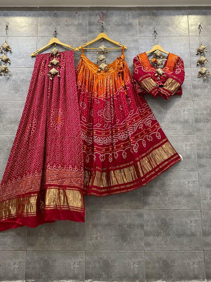 Fancy Designer Pure Gaji Silk Chaniya Choli Anant Tex Exports Private Limited