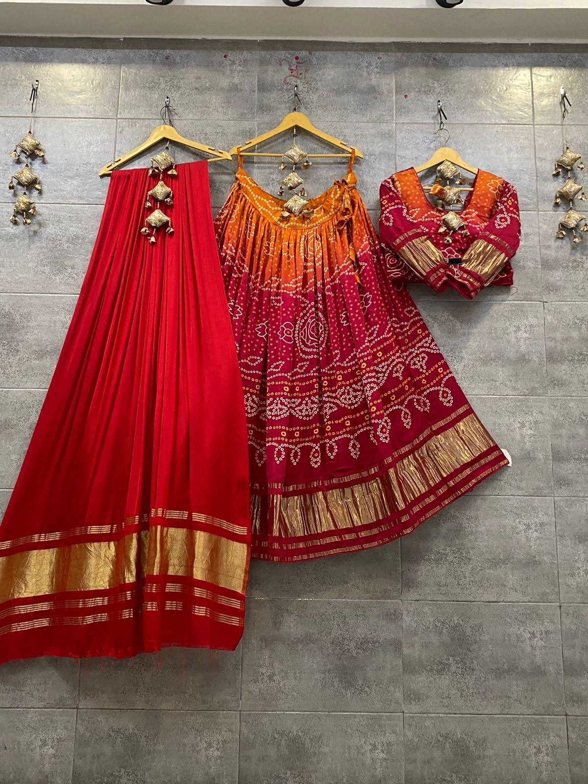 Fancy Designer Pure Gaji Silk Chaniya Choli Anant Tex Exports Private Limited