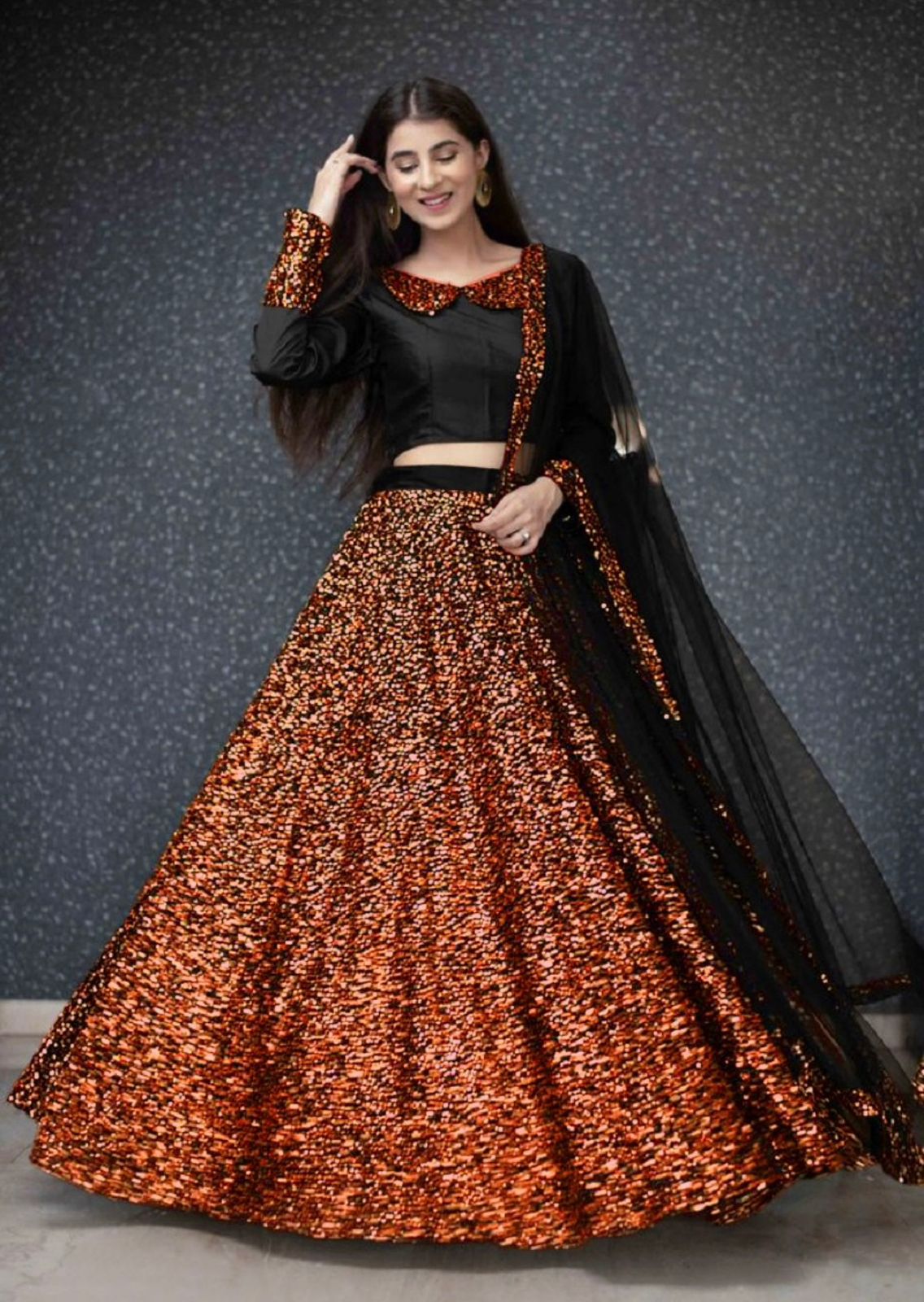 Party Wear Traditional Crop Top Lehenga Anant Tex Exports Private Limited