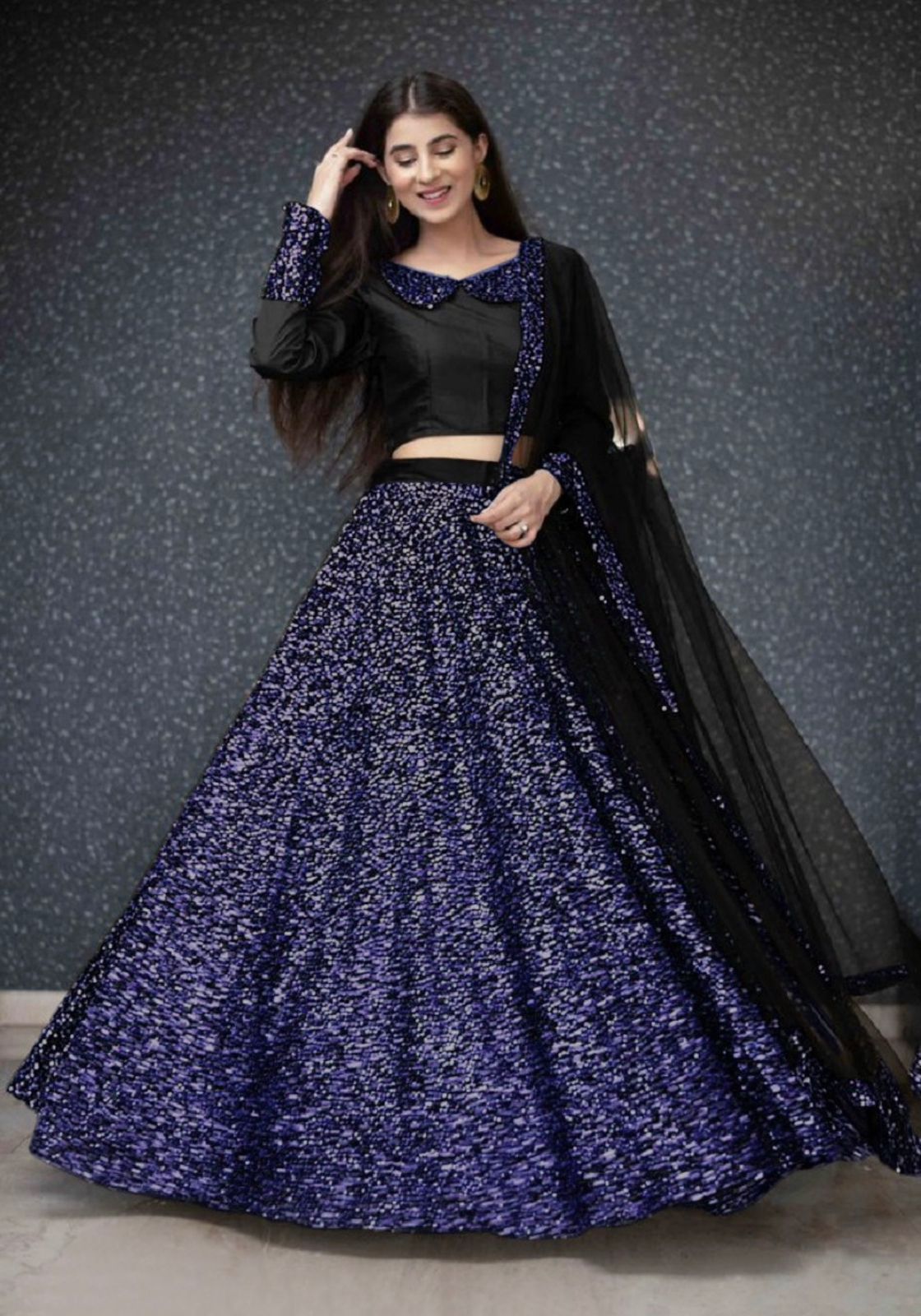 Party Wear Traditional Crop Top Lehenga Anant Tex Exports Private Limited