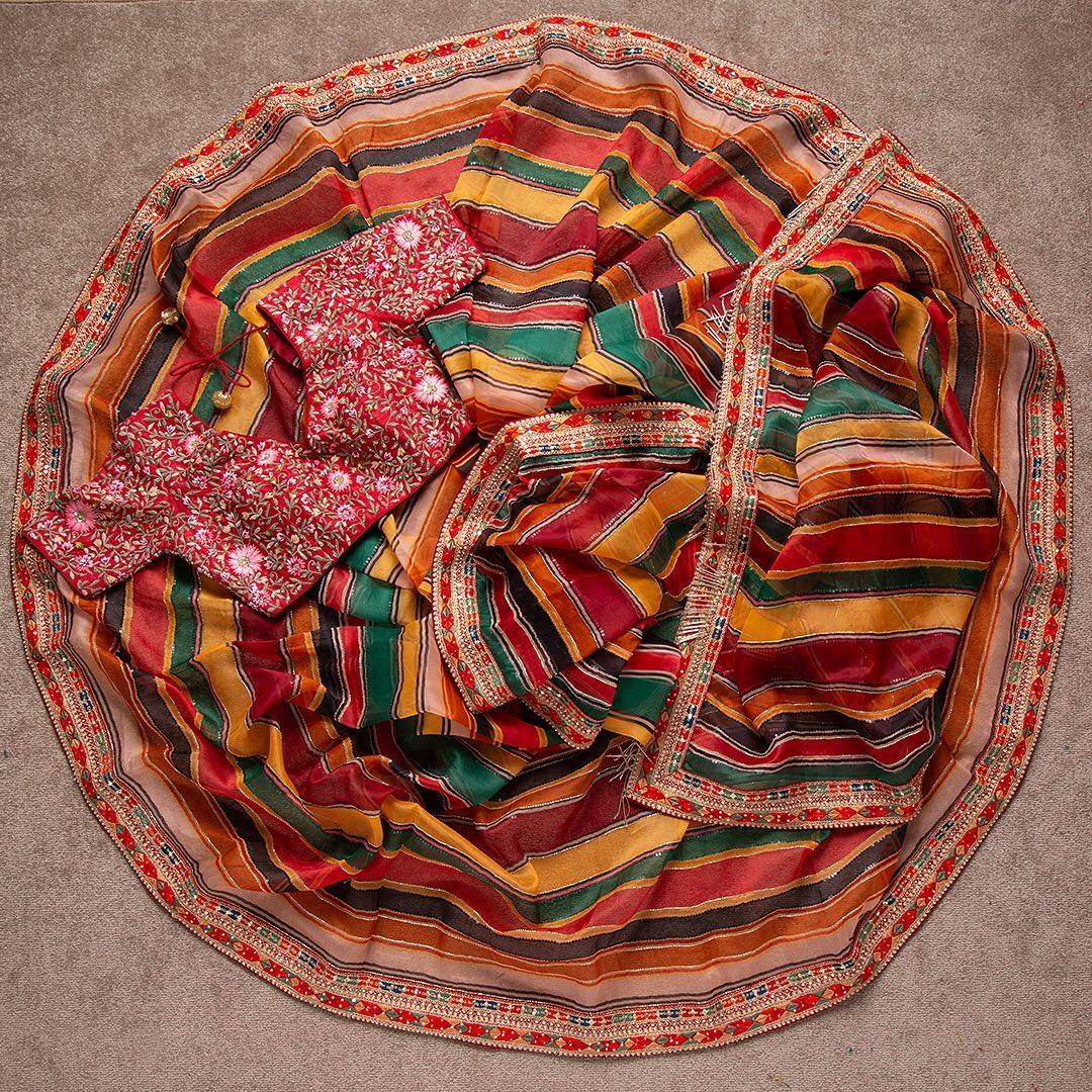 Fancy Rajwadi Silk Digital Print Saree Anant Tex Exports Private Limited