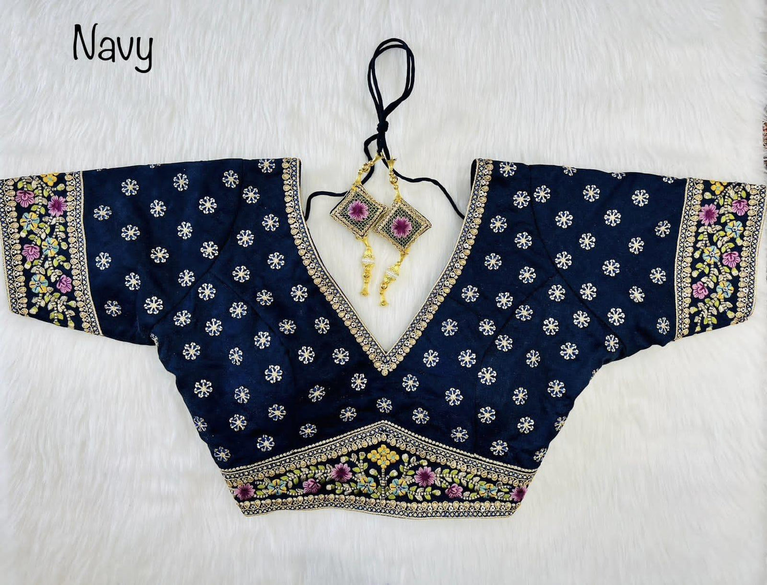 SabyaSachi On-K5 Heavy Embroidery Work Blouse Anant Tex Exports Private Limited