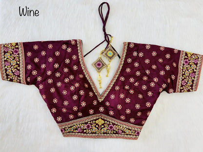 SabyaSachi On-K5 Heavy Embroidery Work Blouse Anant Tex Exports Private Limited