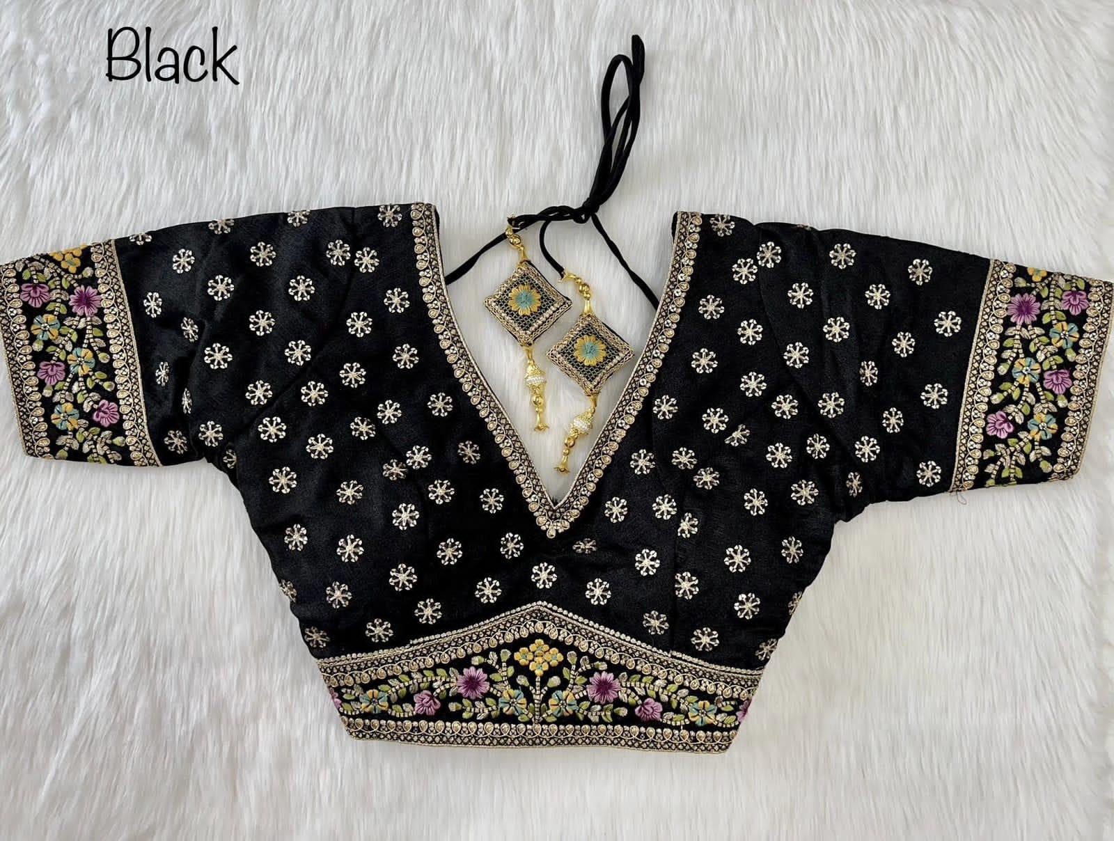 SabyaSachi On-K5 Heavy Embroidery Work Blouse Anant Tex Exports Private Limited