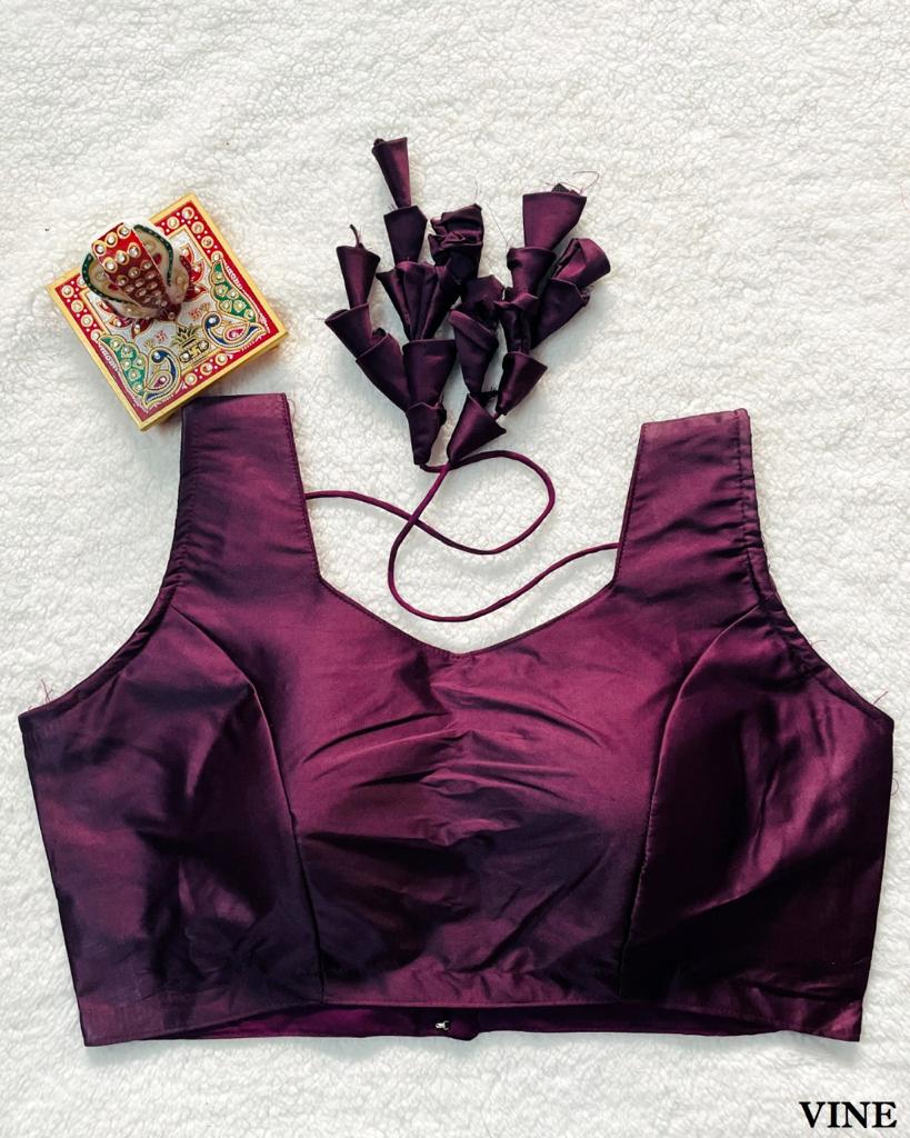 FANCY RAW SILK BLOUSE Anant Tex Exports Private Limited