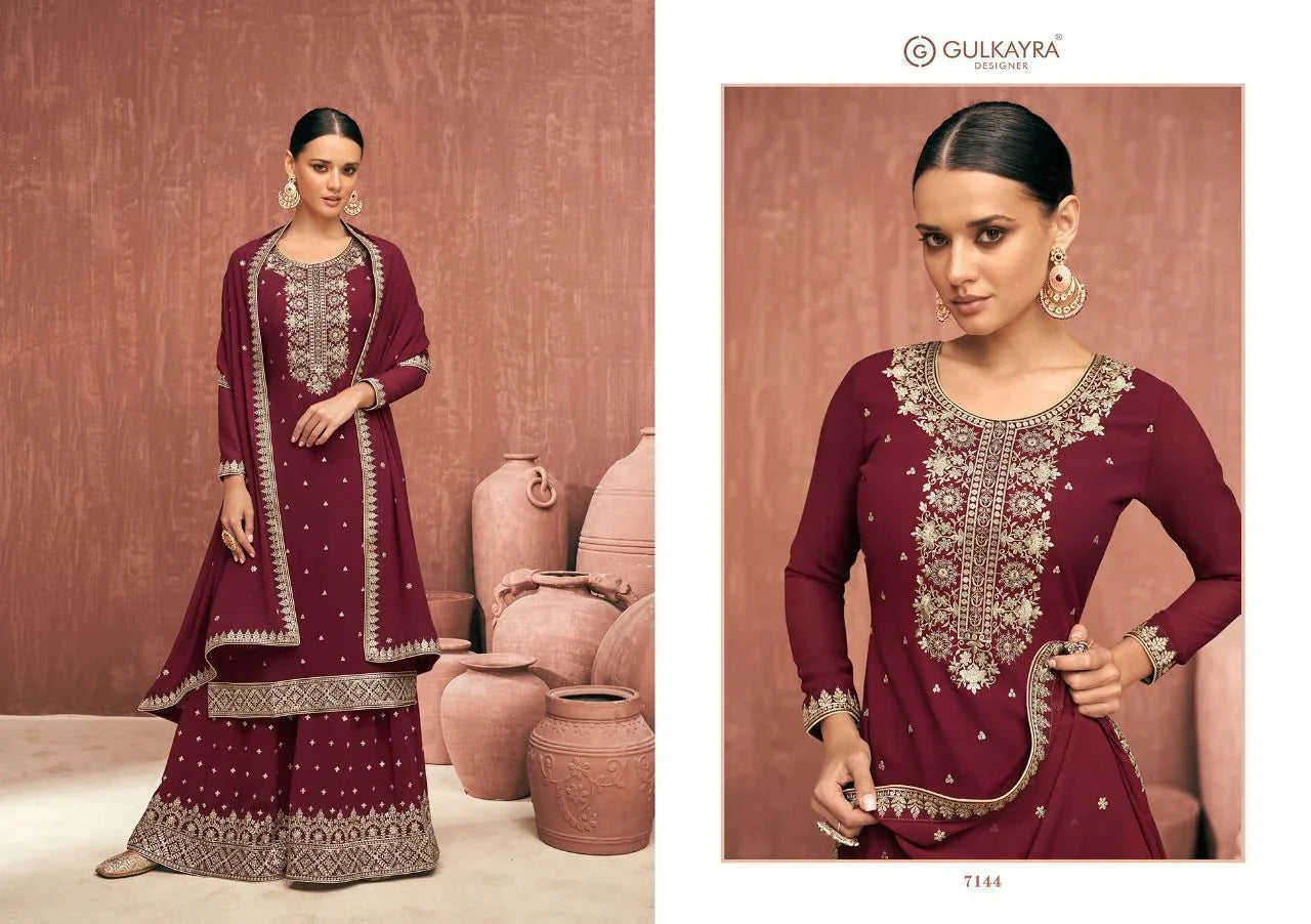 Gulkayra Designer Royal 7140 Series Suit Anant Tex Exports Private Limited