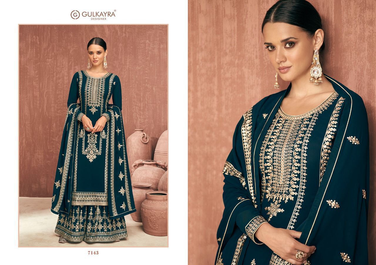 Gulkayra Designer Royal 7140 Series Suit Anant Tex Exports Private Limited