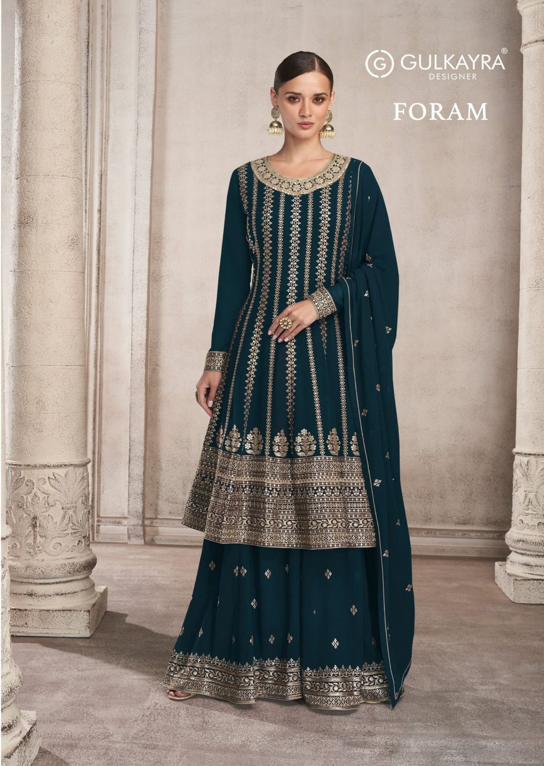 GULKAYRA DESIGNER FORAM 7146 COLOUR SERIES SUIT Anant Tex Exports Private Limited