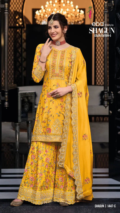 SHAGUN COLOR EDI-5 DESIGNER SUIT Anant Tex Exports Private Limited