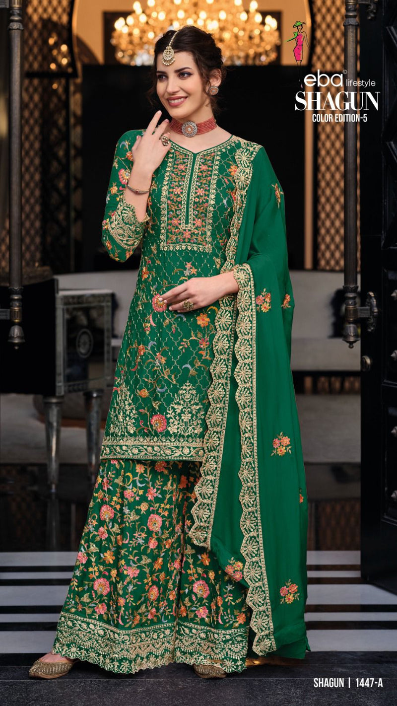 SHAGUN COLOR EDI-5 DESIGNER SUIT Anant Tex Exports Private Limited