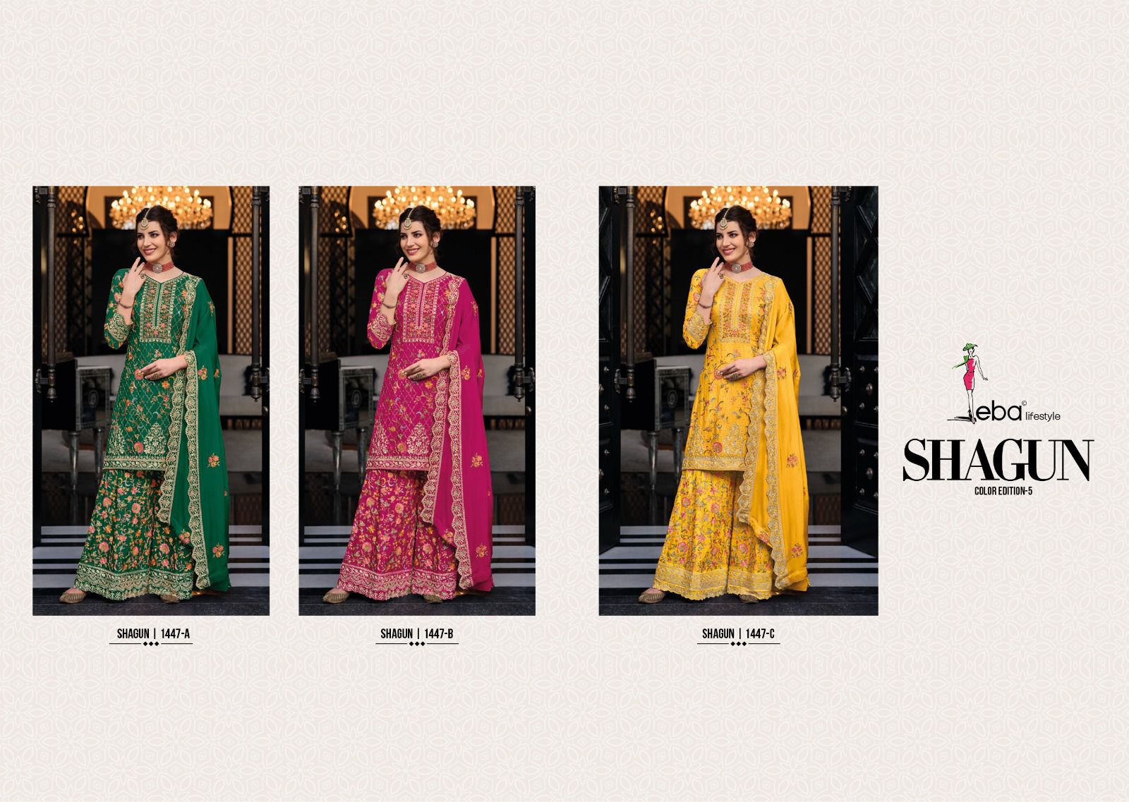 SHAGUN COLOR EDI-5 DESIGNER SUIT Anant Tex Exports Private Limited