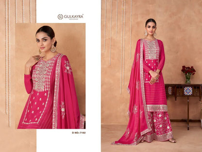 Gulkayra Designer Izhaar 7190 Series Suit Anant Tex Exports Private Limited