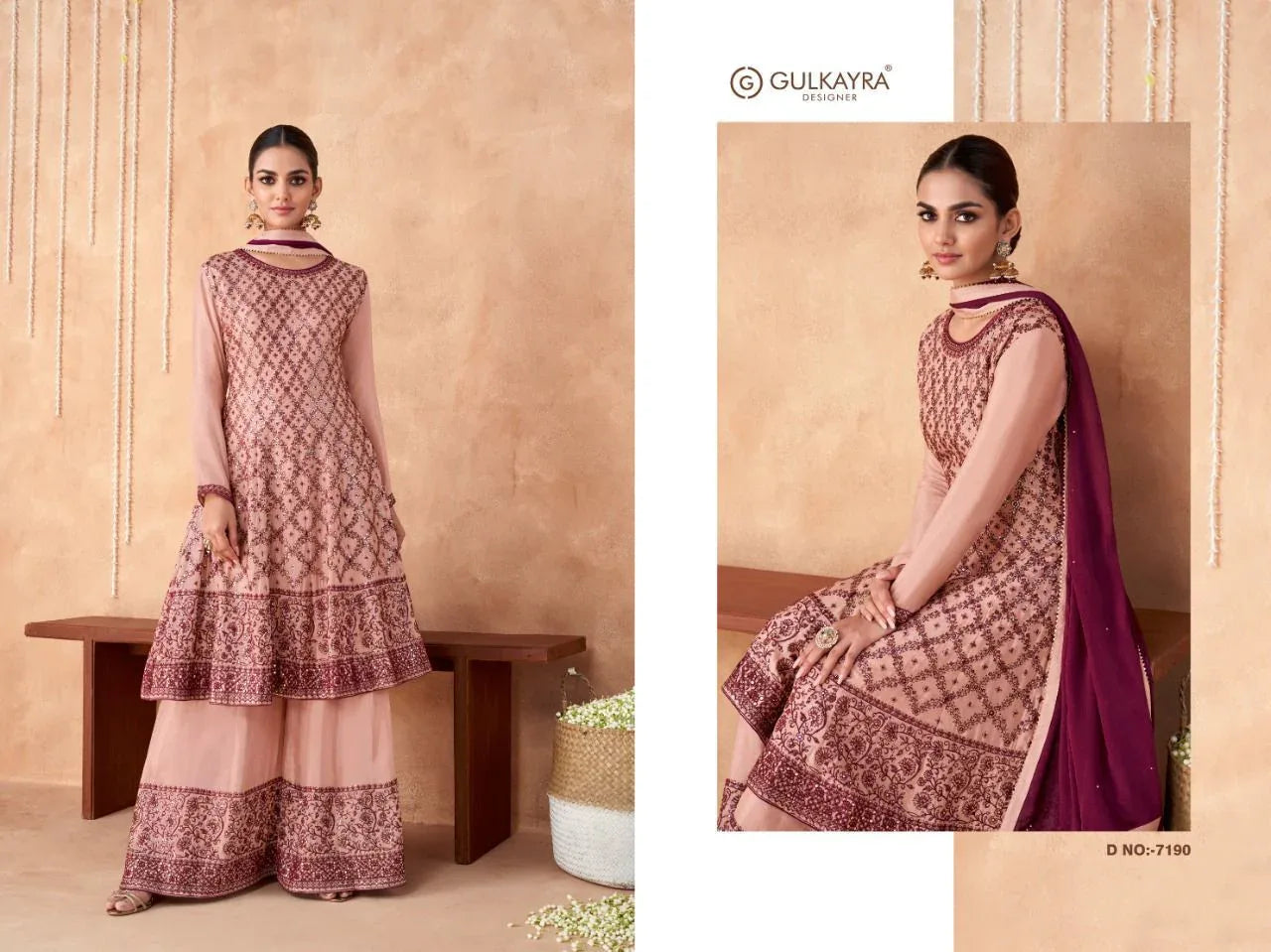 Gulkayra Designer Izhaar 7190 Series Suit Anant Tex Exports Private Limited