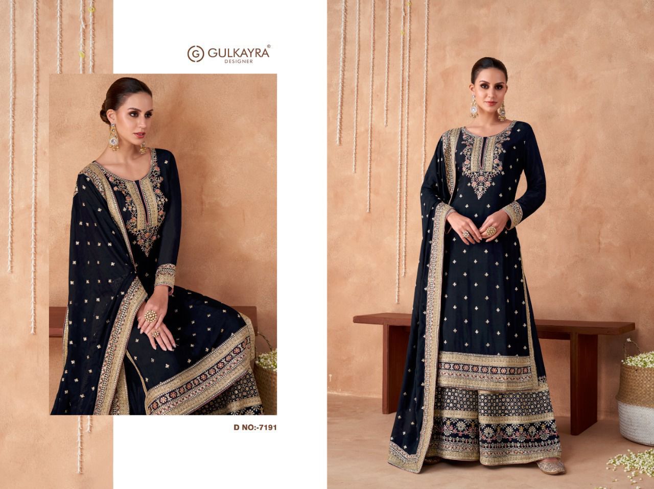 Gulkayra Designer Izhaar 7190 Series Suit Anant Tex Exports Private Limited