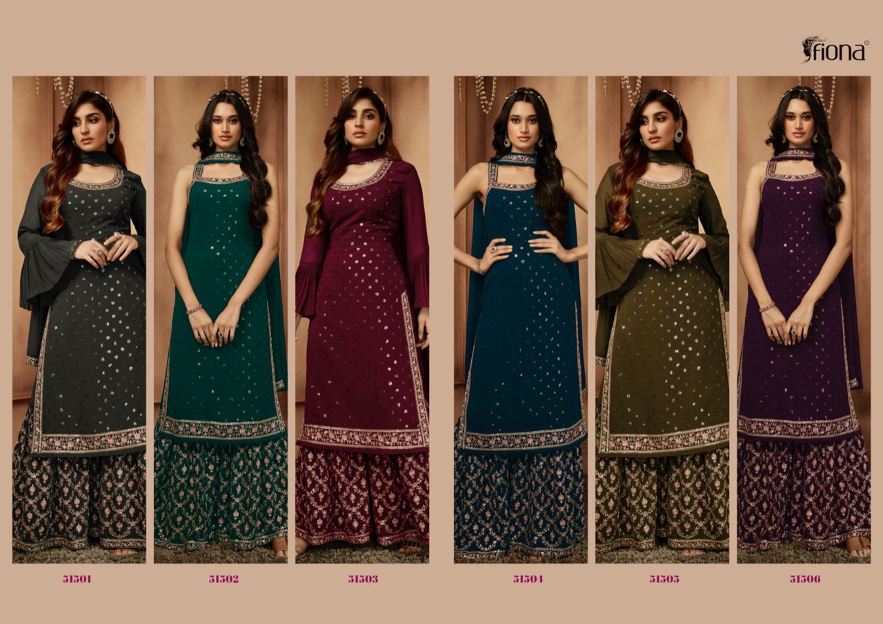 Fiona Senorita 51501-Series Designer Suit Anant Tex Exports Private Limited