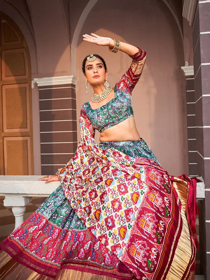Gajii Lehenga Choli
