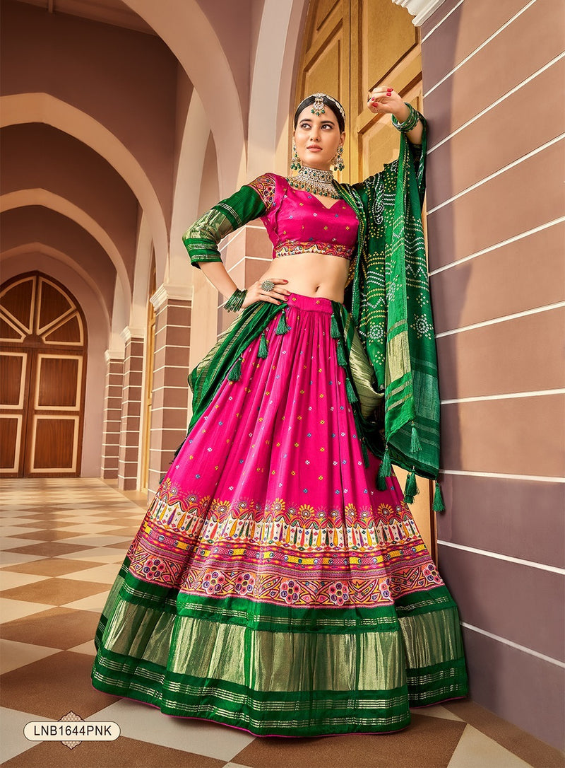 Gajii Lehenga Choli