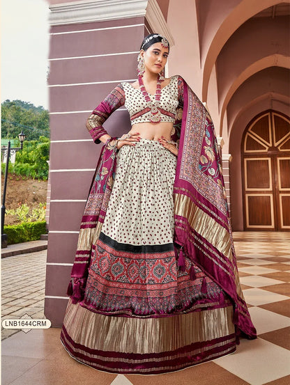 Gajii Lehenga Choli