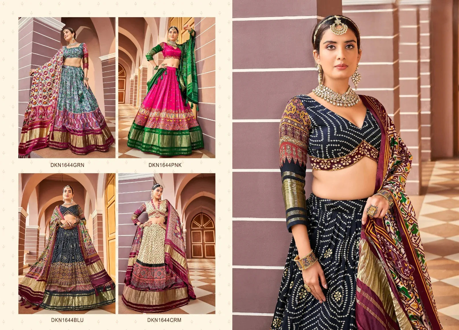 Gajii Lehenga Choli